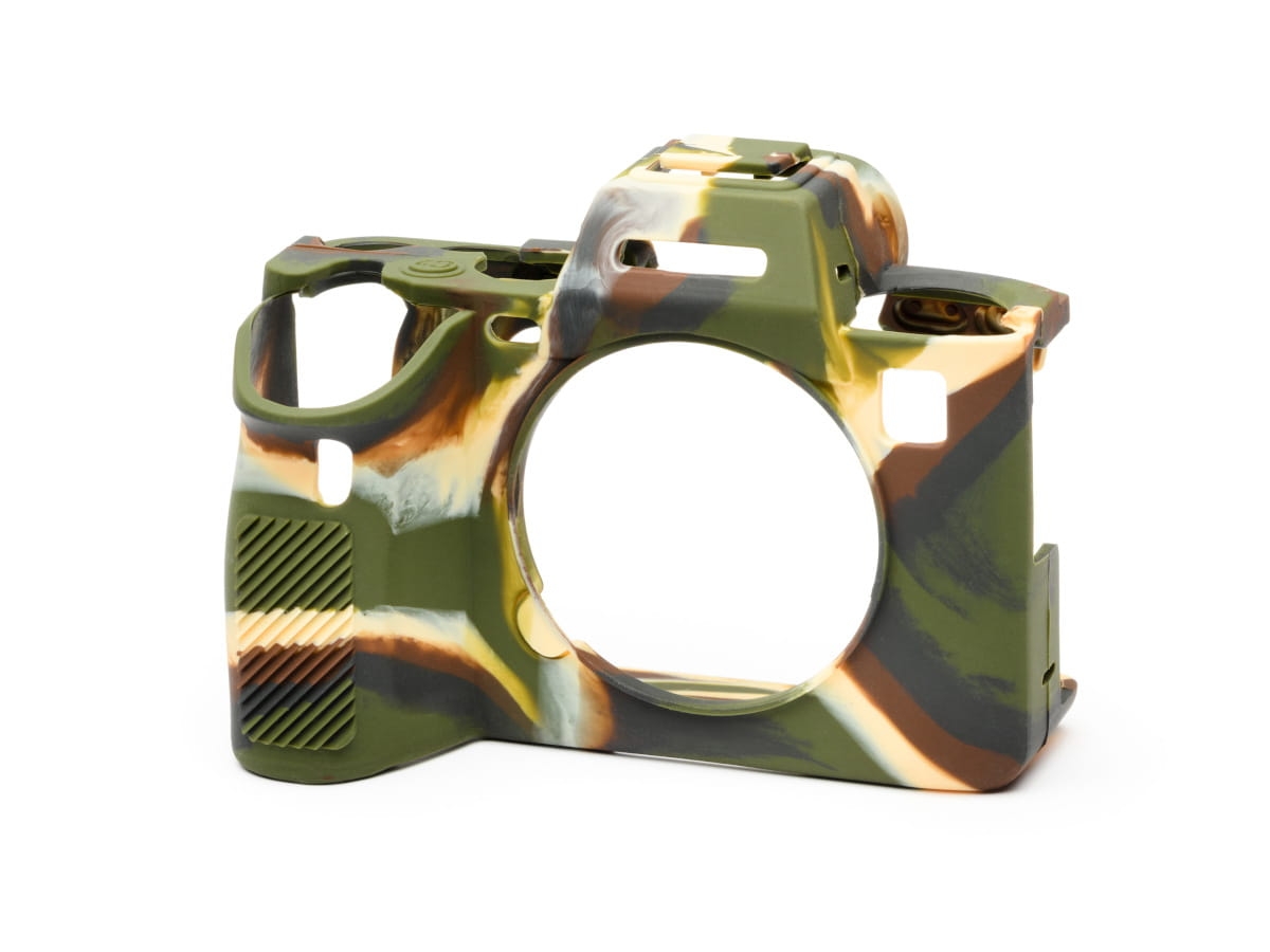 easyCover silikonowa osłona na body aparatu Sony A7 mark IV i Sony A7 R5 - kamuflaż