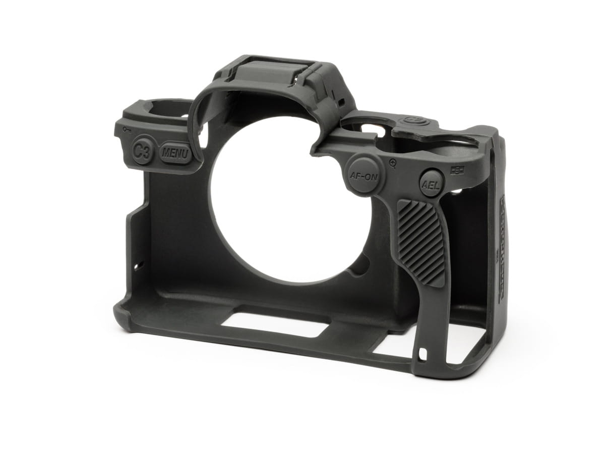 easyCover silikonowa osłona na body aparatu Sony A7 mark IV i Sony A7 R5 - czarna