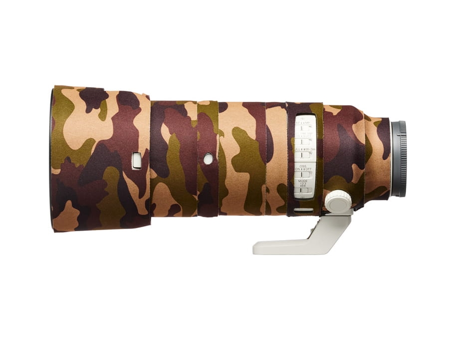 easyCover Lens Oak Sony FE 70-200mm F2.8 GM OSS II brown camouflage