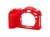 easyCover silikonowa osłona na body aparatu Canon EOS R 8 czerwona
