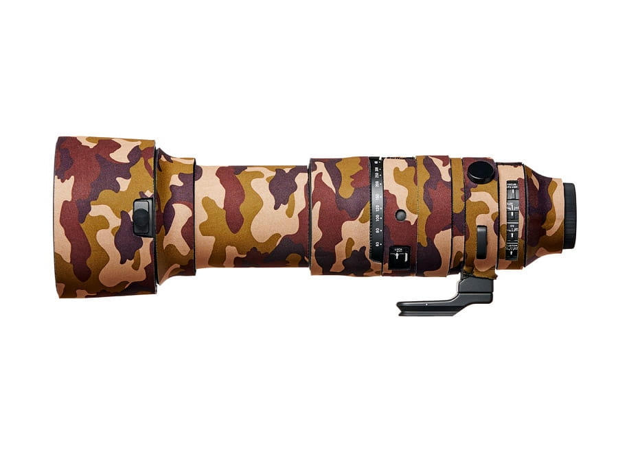easyCover Lens Oak Sigma 60-600mm F4.5-6.3 DG DN OS (Sony E i L) brown camouflage