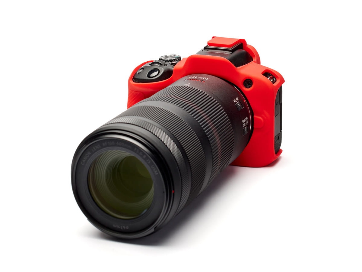 easyCover silikonowa osłona na body aparatu Canon EOS R100 - czerwona