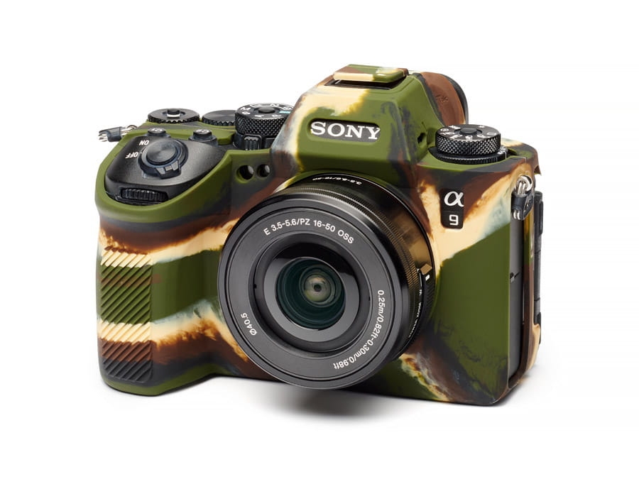 easyCover silikonowa osłona na body aparatu Sony A9 III, Sony A1 II - kamuflaż