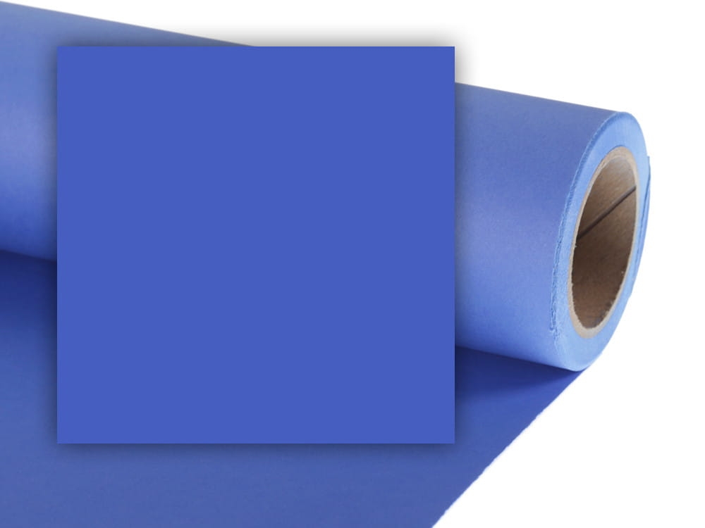 Tło kartonowe na roli 2,70 x 11 m Colorama (Chroma blue)