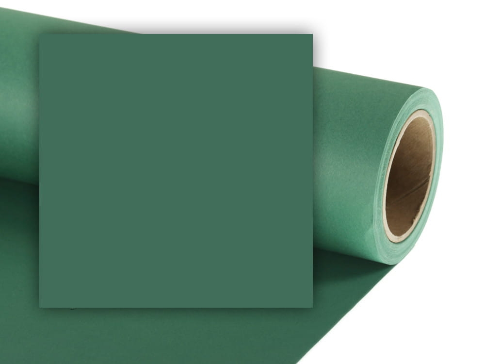 Tło kartonowe na roli 2,70 x 11 m Colorama (Spruce green)