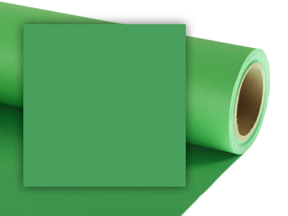 Tło kartonowe na roli 2,70 x 11 m Colorama (Chromagreen - Nettle)