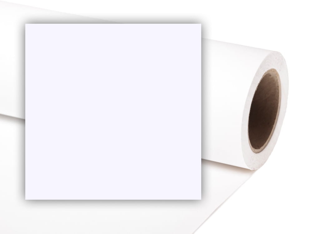 Tło kartonowe na roli 1.37 x 11 m Colorama (Arctic White)