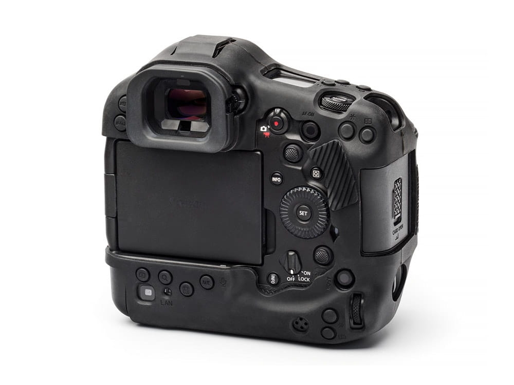 easyCover silikonowa osłona na body aparatu Canon EOS R1 - czarna