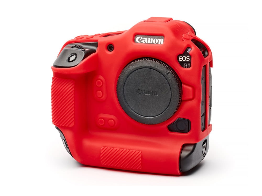easyCover silikonowa osłona na body aparatu Canon EOS R1 - czerwona
