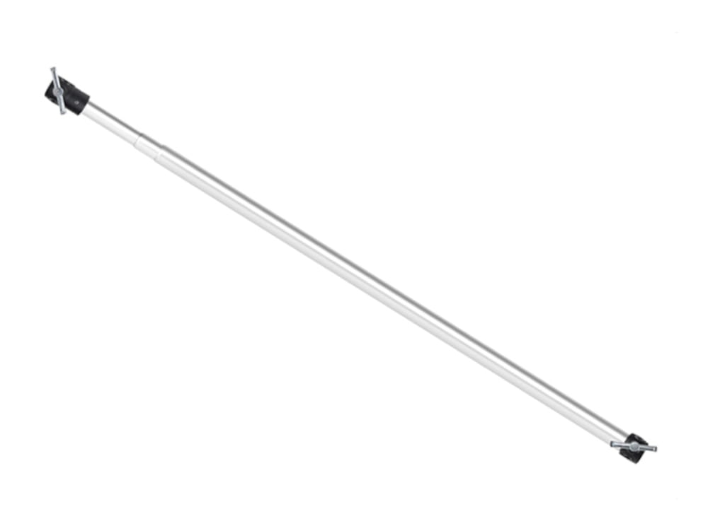 Belka teleskopowa do zawieszenia tła srebrna