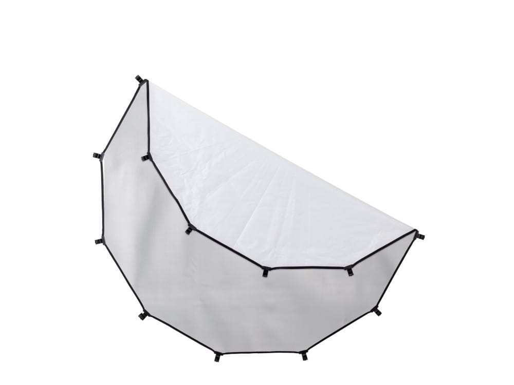 Blenda kołowa Halo Compact 98 cm srebrno-biała tylko tkanina z klipsami LL LR3332.jpeg