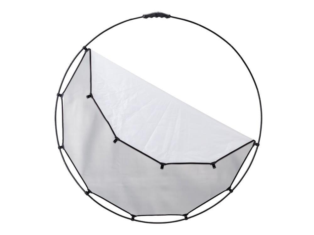 Blenda kołowa Halo Compact srebrno-biała składana 98 cm LL LR3331.jpeg