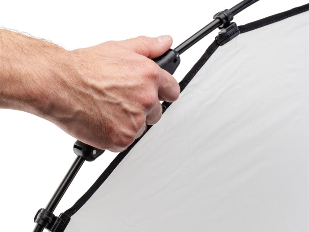 Blenda kołowa Halo Compact srebrno-biała składana 98 cm LL LR3331.jpeg