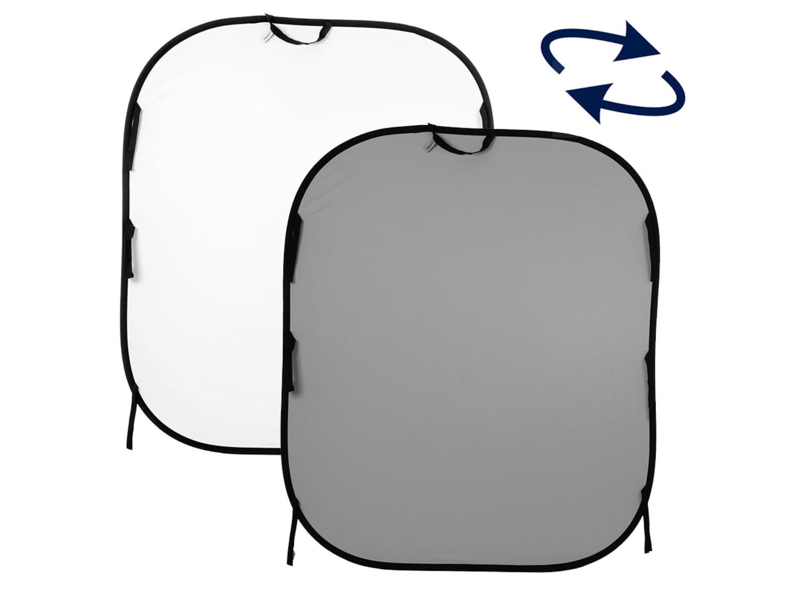 Tło składane Lastolite Plain 1.5 x 1.8 m White / Mid Grey